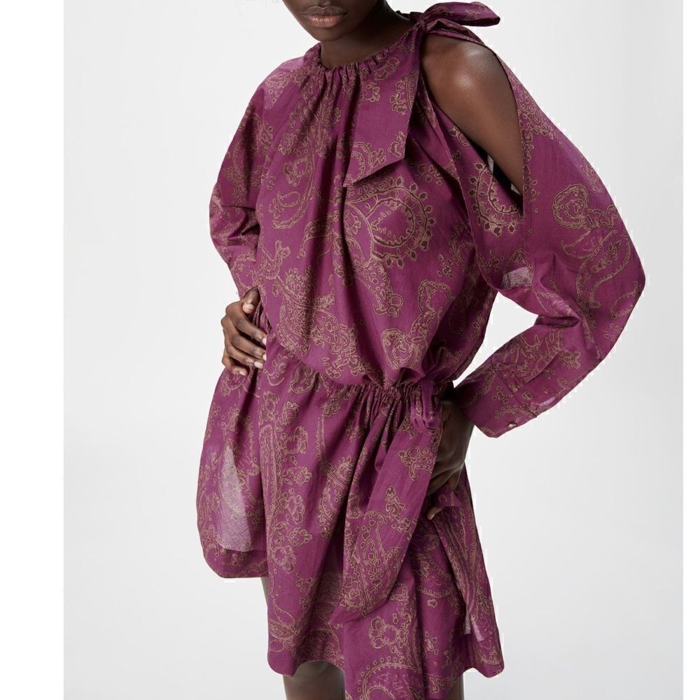 ZARA LIMITED EDITION PRINTED DRESS - Picture 9 of 10